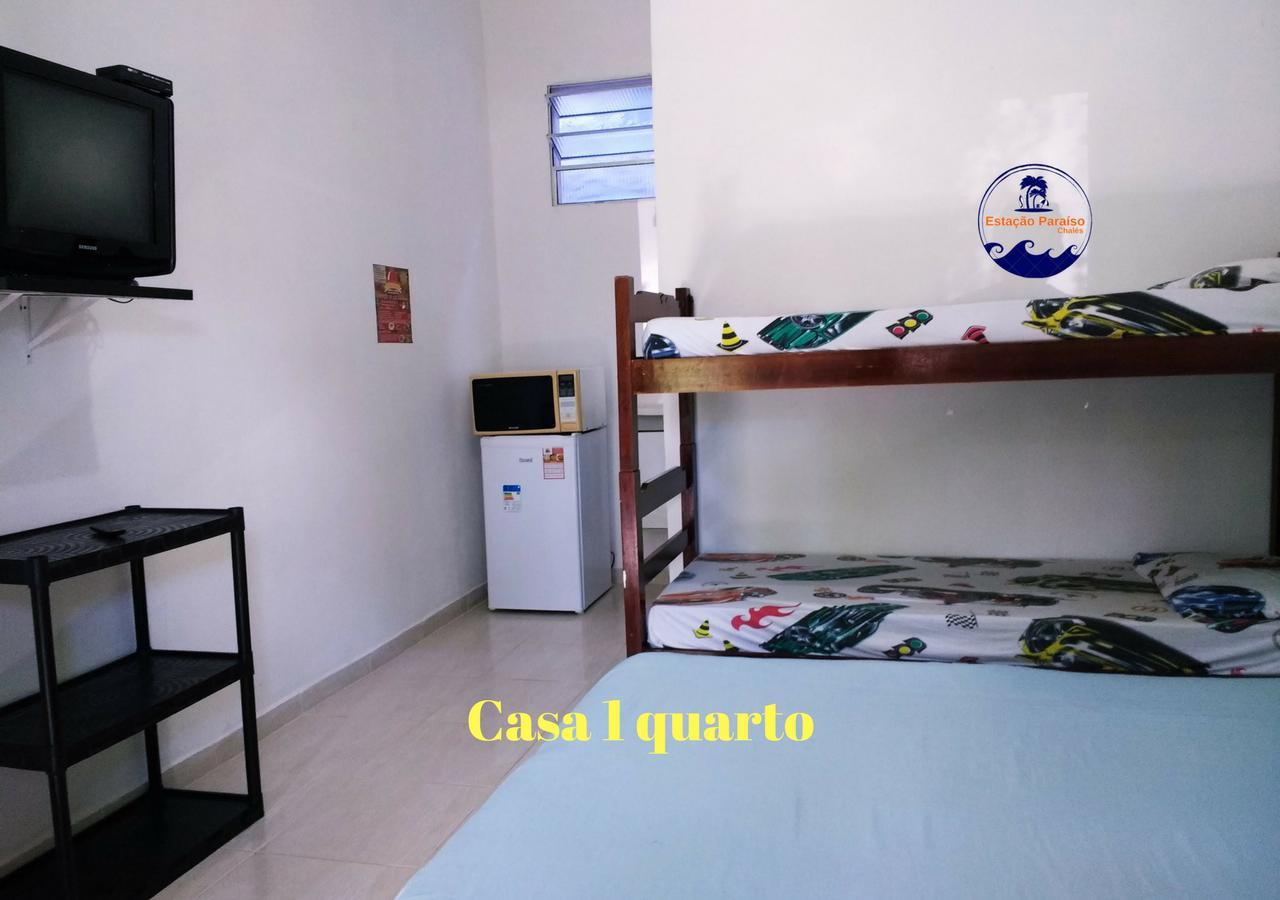Estacao Paraiso Chale Bertioga Eksteriør billede